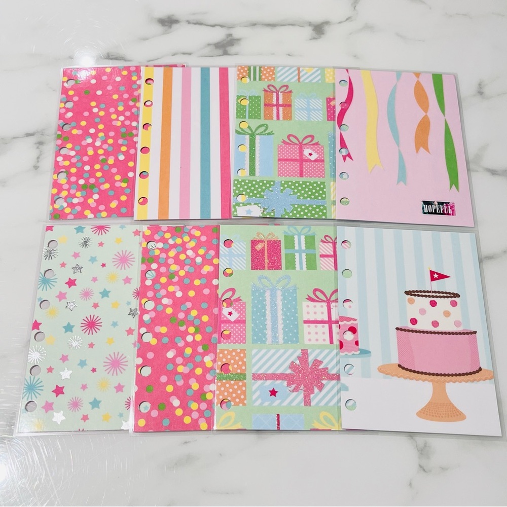 Laminated Dashboard For Filofax, Louis Vuitton Small Kikki K (Pocket Size)